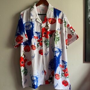 Fuct Osama Bin Laden button down shirt